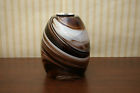 N204llm Unbranded Mocha Swirl Glass