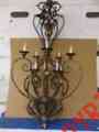 N3643-355 Golden Metropolitan Minka 10-light Dining Chandelier Foyer Bronze