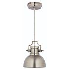 92067ani Nautilus Light Mini Finish Nickel Home Antique Kenroy 1 Pendant