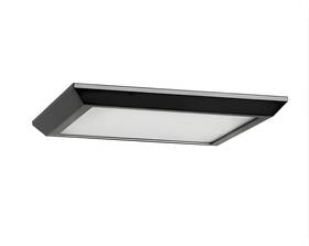 Ng2089 Next Glow Ultra Slim Luxurious Edge-lit 5ftft 4000k Led Square Black Ceiling Light