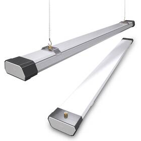 Ngtled Ng-sl-120w-2pcs-led#q01 2 Pack 120w Led Linkable Shop Light 4ft 500k Daylight Ceiling Fixture