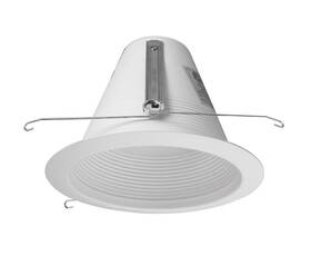 17550awl Nicor Lighting 6 Inch White Wet Location Cone Baffle Trim Fits Housings 17