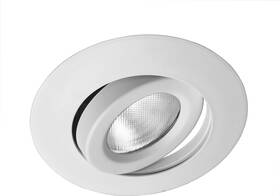 17558wh Nicor Lighting 6 Inch White Recessed Gimbal Ring Trim Fits Housings