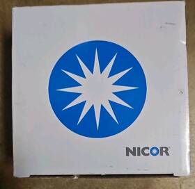 19509wh Nicor 1-pk Lighting Recessed Shower Trim With Albalite Glass Lens
