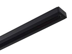 10002bk Nicor 767706050530 Lighting 2 Ft. Black Track Rail Section H-type 3-wire