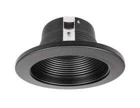 19502bk Nicor 767706064841 Lighting 4 Inch Black Baffle Trim For Housings
