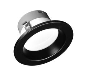 Dlr46071203kbk Nicor Lighting Recessed Downlight 4 Inch Black