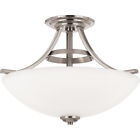 Ie1717bn Nikl Mountsemi Brsh Semi-flush Flush Quoizel 17d Ibsen