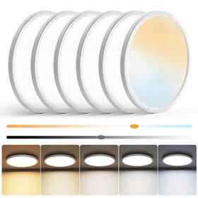 16136lgtf Niorsun 12 Inch Flush Mount Led Ceiling Light Fixturedimmable 3000k/3500k/4000k/5000k/65