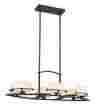 Nn5006wt 611728180013 Quoizel Nolan 6 Light 35-feet W Rod Hung Chandelier