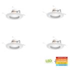 Ns01aa11fr1-259 Commercial Electric Matte White Integrated Led Recessed Trim 693690563339