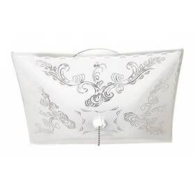 60-6113 Nuvo 2-light 60w Incandescent Flush Fixture White Finish