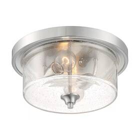 7190 Nuvo 60/7190 Fixture Flush 2-light Incandescent 60w 120v A19 Medium