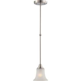 4148 Nuvo Lighting 60/4148 Surrey Mini Pendant Brushed Nickel