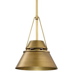 Nuvo Lighting 60/7777 Adina 10 Inch W Pendant - Brass