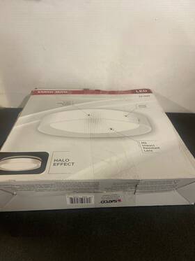 62-1695 Nuvo Lighting 62/1695 Selene 14 Inch Wide Flush Mount Drum Ceiling Fixture - White
