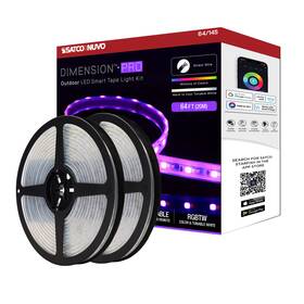 Nuvo Lighting 64/145 Dimension Pro 65ft Long Color Changing Rgb - White