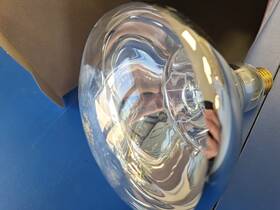 250r40 Nuvo Lighting S4999 Satco S4999/ 250r40/1 Clear Indoor Infrared Heat Lamp 6 000hrs. Medium Base