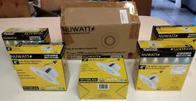 Nw-gmb-c4-10w-5cct-wh Nuwatt 5 -nuwatt 4 Inch Led White Adjustable Retrofit Downlight Nw Gmb C4 10w 5cct