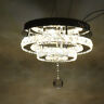 Nxn5127522 Crystal Lamp Ceiling Light Fixture Chandelier Pendant Living Room Decor