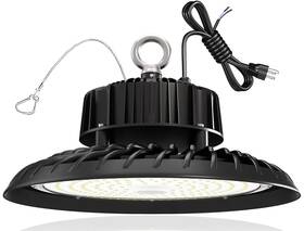 300w Obullights 658370825527 High Bay Led Light 43500lm Dimmable Bright Warehouse Garage Lighting