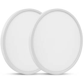 Ocioc 700512271126 15.7 Inch 36w Flush Mount Ceiling Lights Fixture 6500k Daylight White Ultrathin
