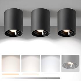 Okeli 445027755794 Black Modern Led Dimmable Ceiling Light Fixtures For Hallway Kitchen Entry