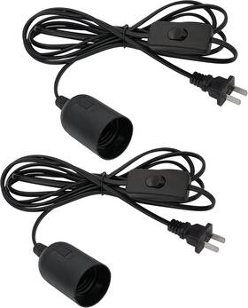 Omisun 445013171171 Plug In Hanging Light Kit Retro Lights With Cord E26 E27