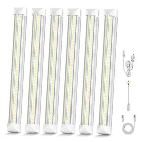 1.5ftv-25w-6k-6p Onlylux Led Shop Light 25w 3750lm 6000k Super Bright Plug And Play Linkable Utilit