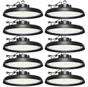 Hl5k-a150w-10p Onlylux Ufo Led High Bay Light 10 Pack 5000k Daylight 150w 22500lm Super Bright Hig