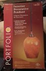 148380 Orange Portfolio Pendant Light Decorative Interior