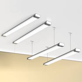 100w Orrgena 750743413147 Led Shop Light Linkable 13000lm 5000k Super Bright Workshop Lights With