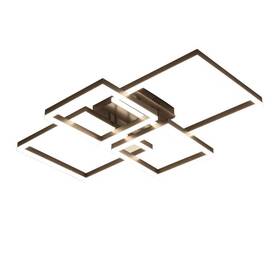 Hg-hcxlst-3291 Oukaning Semi-flush Mount Ceiling Light 37 Inch 1light Modern Metal Geometric Shape