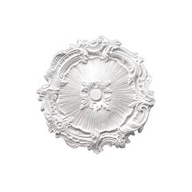 Outwater 840088656016 Architectural Products By 16-3/4in Dia X 1-3/8in Proj Ceiling Medallion White