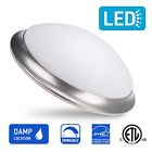 Ow-lfmpd-11d2040-nk Led Dimmable Flush Mount Ceiling Light Fixture White Round Dome