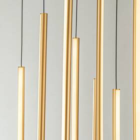 Oyipro 717020213395 8/12/18-light Dimmable Integrated Led Chandelier Linear