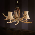 Hp-66603 Ozark Deer Horn Light Whitetail Chandelier Cabin Antler 12x20 3
