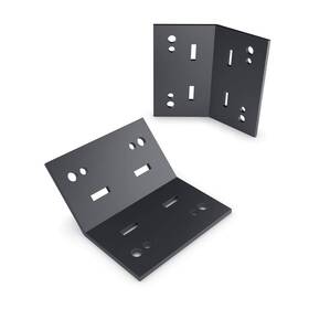 56616 Ozco Building Products 848166006425 Flush Inside 45-degree Plate Connector 2 Per Pack