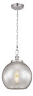 14817526967 P1317pn Feiss Tabby Light Pendant Polished Nickel