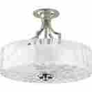 P3434-104 Progress Lighting Pn 2 100w M Semi Flush 785247168446