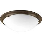 P3491-20eb Progress Lighting Eclipse Collection Antique Bronze Flushmount 785247173099