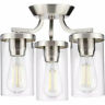 P350149-009 Progress Lighting Lassiter Brushed Nickel Mount 785247236275