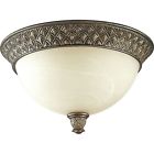 P3539-86 Collection Savannah Lighting Burnished Flushmount Progress Chestnut