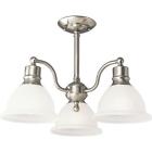 P3663-09 Progress Lighting Madison Collection Brushed Nickel 0785247130641