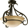 P3843-77 Progress Lighting Mount Dimmable Frosted Glass Metal Frame 0785247146901
