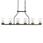 P400127-020 Progress Lighting Hartwell Antique Bronze Island Chandelier 0785247221257