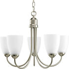 P4441-09 Progress Lighting Brushed Nickel Chandelier 785247166855