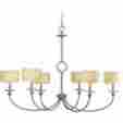 P4463-134 Progress Lighting Ashbury Linear Chandelier Silver Ridge Buy 785247151578