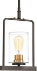 P500042-020 Progress Lighting Ceiling Pendant Light Fixture Downrod In Single Seeded