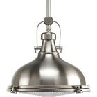 P5188-09 Progress Lighting Brushed Nickel Pendant With Fresnel Lens 785247163984 P5188-09 Progress Lighting Brushed Nickel Pendant With Fresnel Lens 785247163984